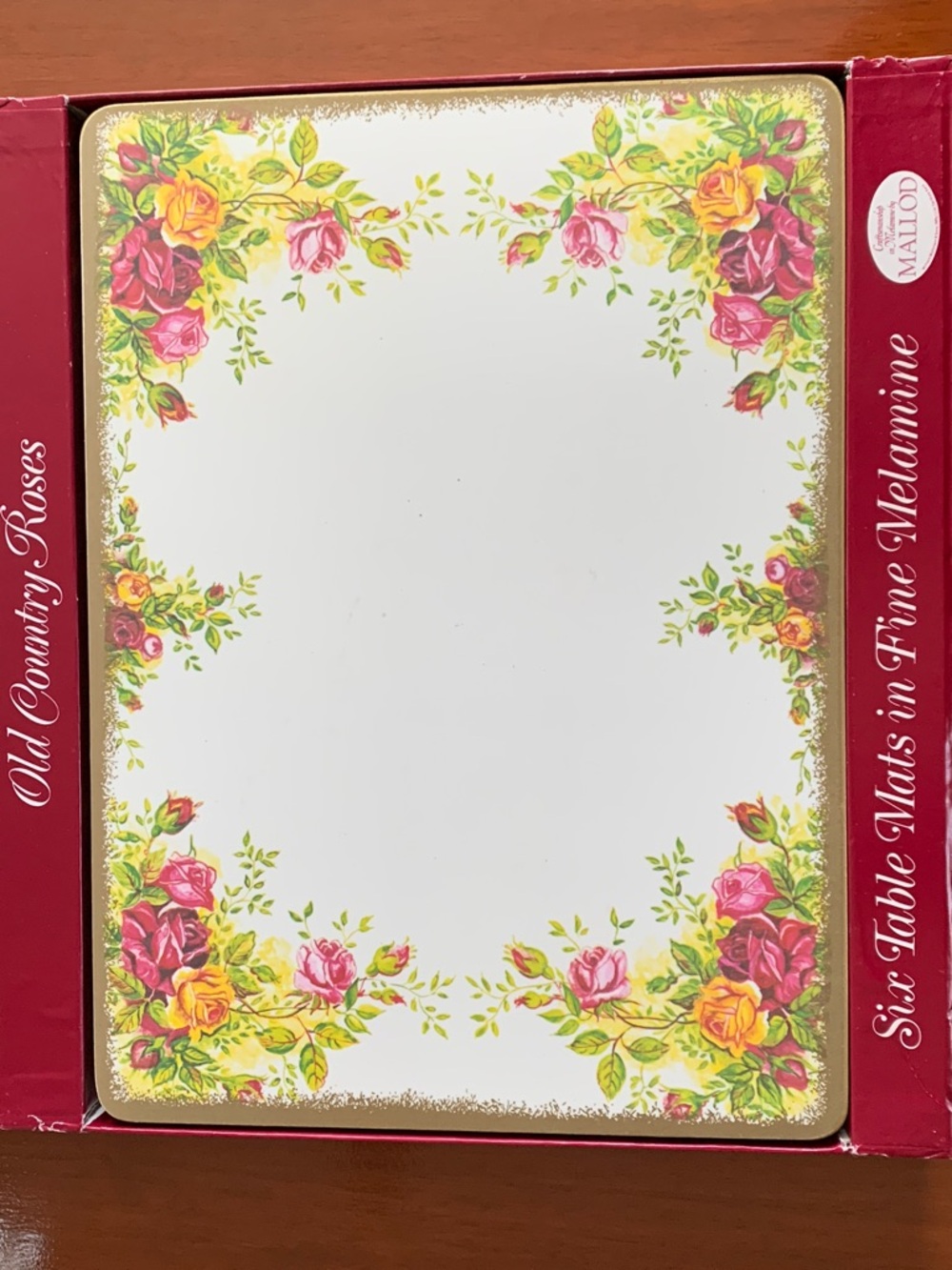Old Country Roses by Mallod Table Mat Set - Picture 2 of 3